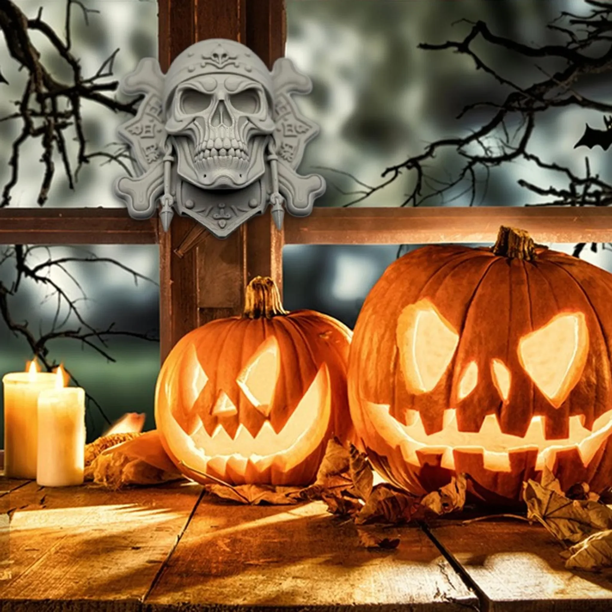 Piratenskelett Wanddekoration – Halloween